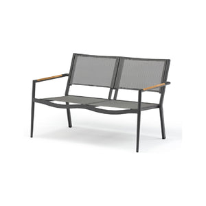 Largo Outdoor Aluminum Leisure 2 Seater Lounge