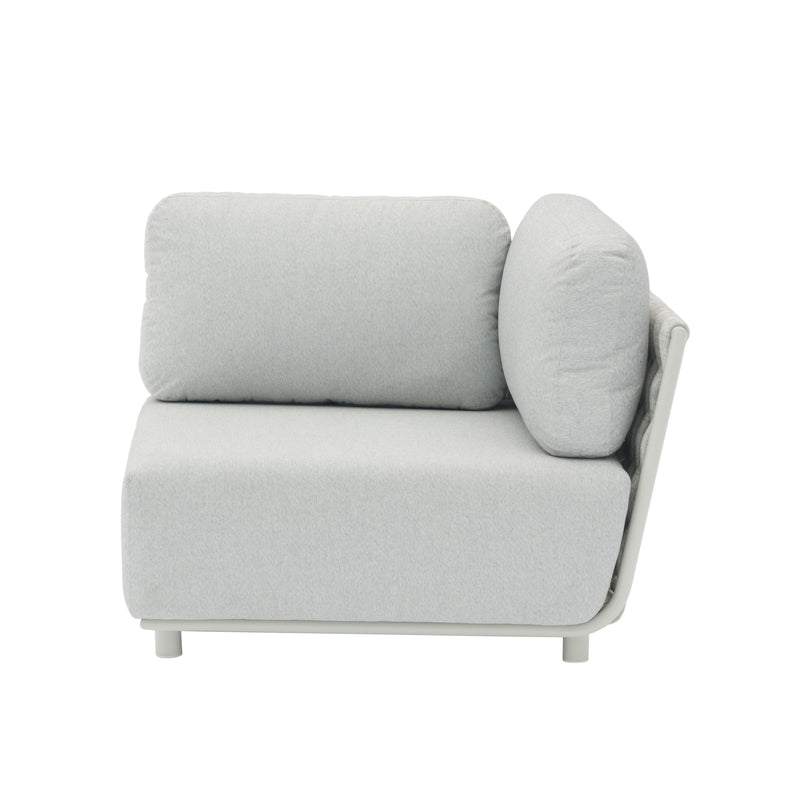 Lawson Outdoor Rope Corner Lounge With Left Arm