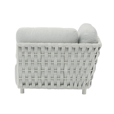 Lawson Outdoor Rope Corner Lounge With Right Arm