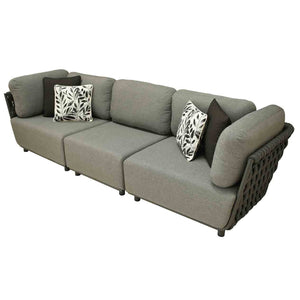 Lawson 3 Seater Outdoor Rope Lounge