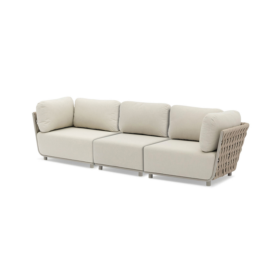 Lawson 3 Seater Outdoor Rope Lounge