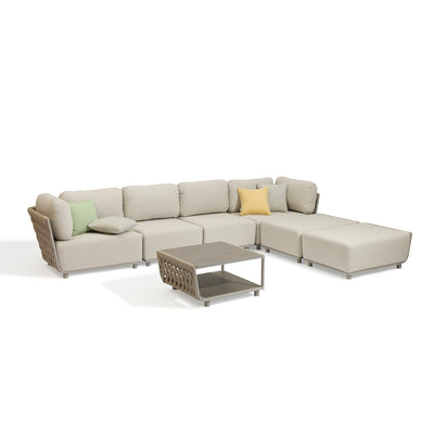 Lawson 7 Seater Outdoor Rope Modular Lounge