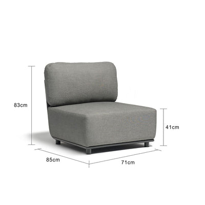 Lawson Outdoor Rope Armless Chair
