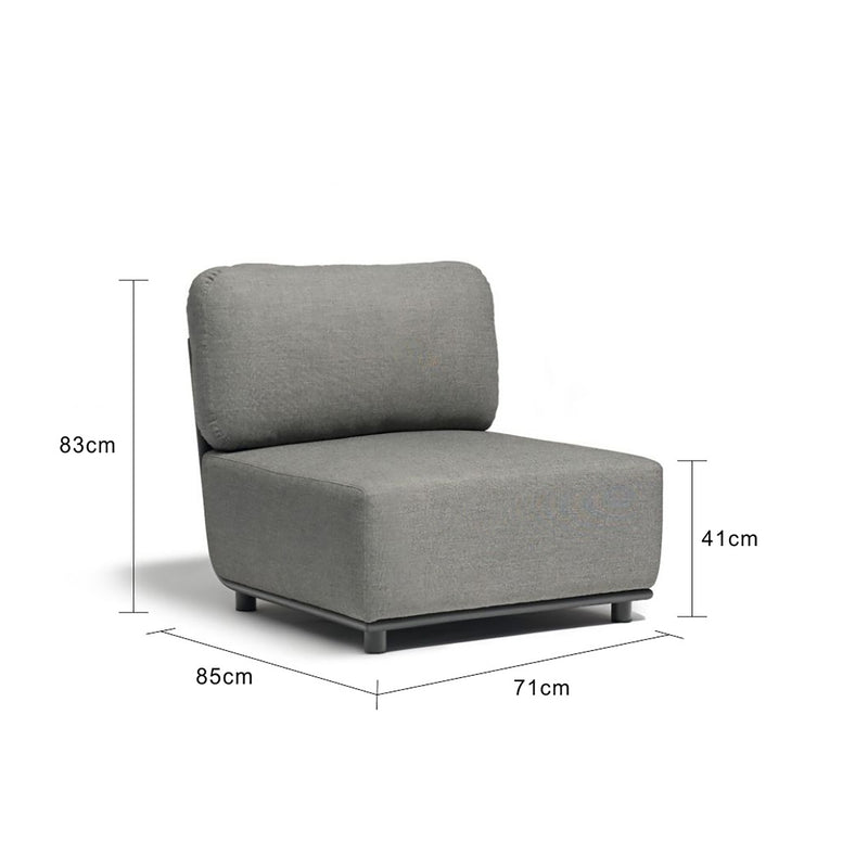 Lawson Outdoor Rope Armless Chair