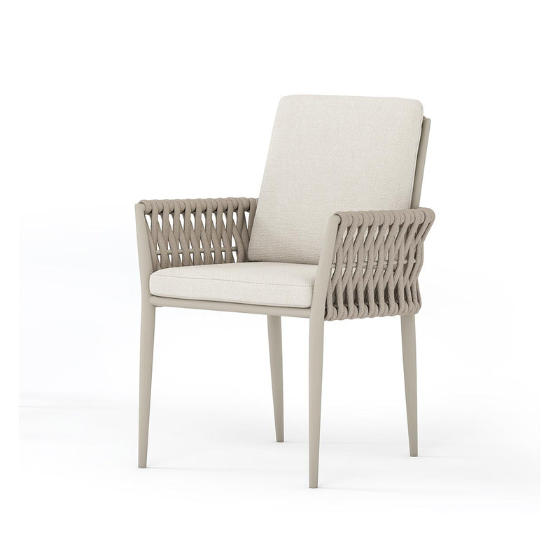 Iowa 150 cm Table Lawson Chair Outdoor Dining Setting