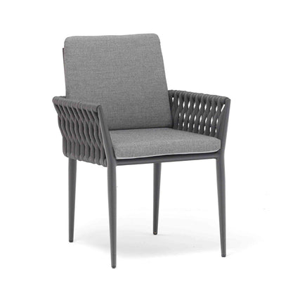 Iowa 150 cm Table Lawson Chair Outdoor Dining Setting