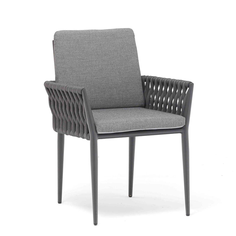 Iowa 150 cm Table Lawson Chair Outdoor Dining Setting