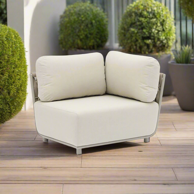 Lawson Outdoor Rope Corner Lounge With Left Arm