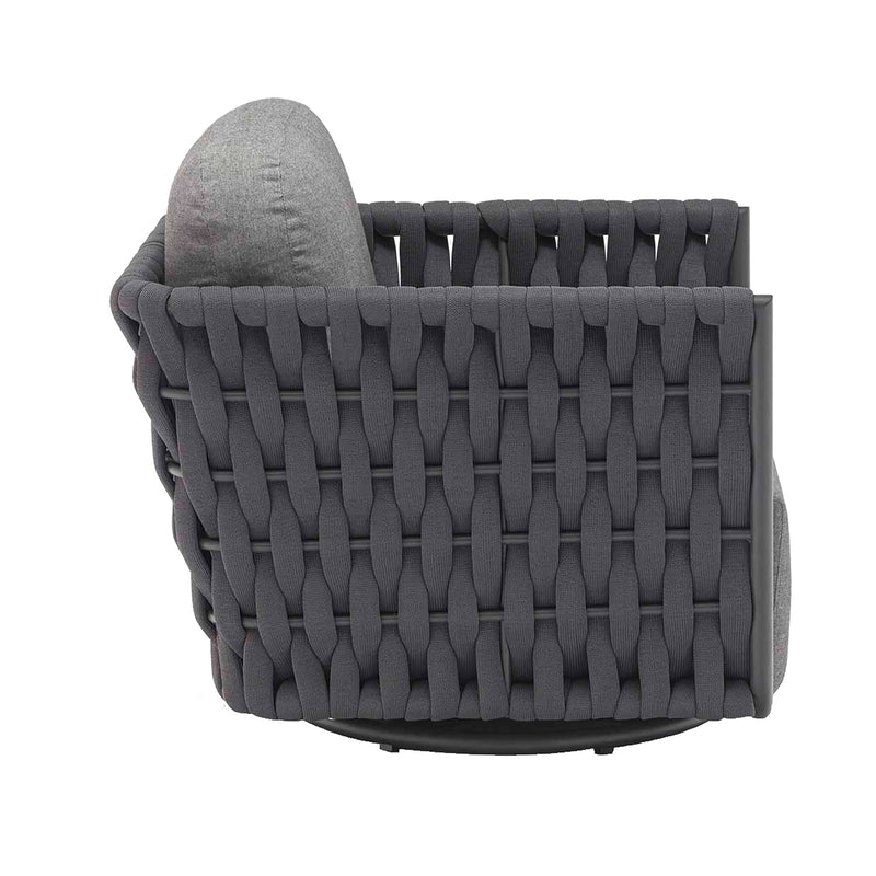 Lawson Outdoor Rope Swivel Chair