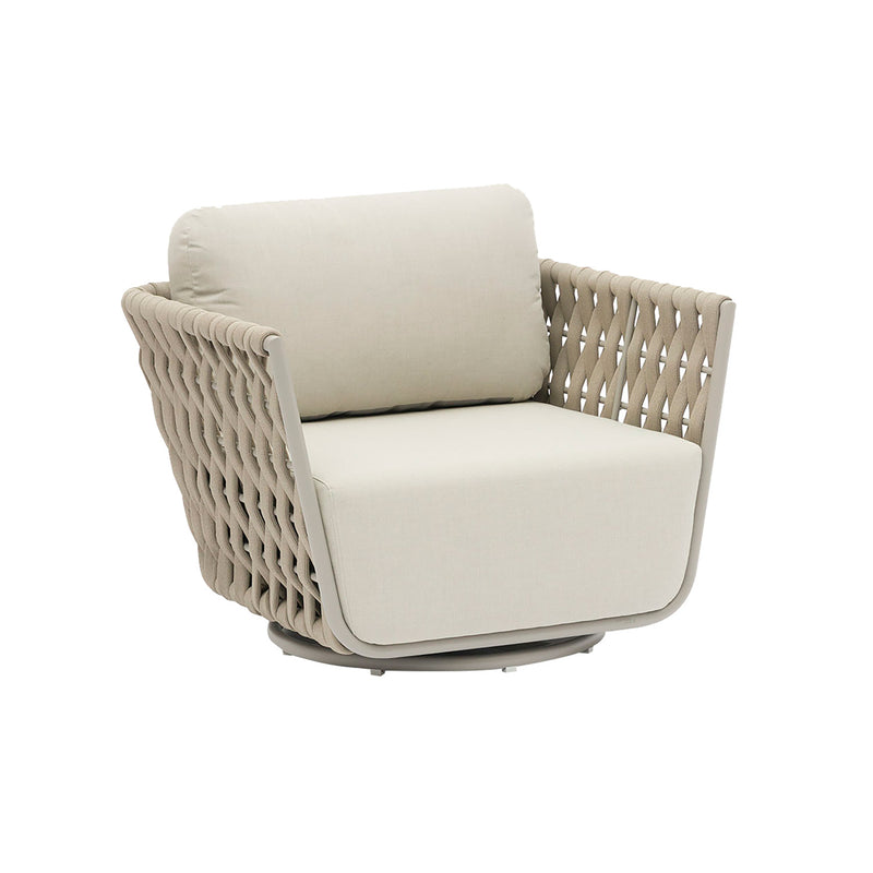 Lawson Outdoor Rope Swivel Chair