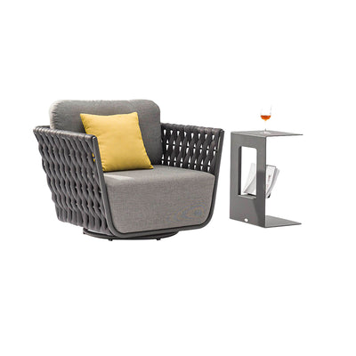 Lawson Outdoor Rope Swivel Chair