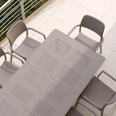 Nardi Libeccio Resin Outdoor Extension Dining Table 160/220 cm