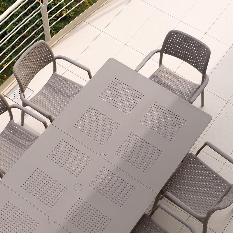 Nardi Libeccio Resin Outdoor Extension Dining Table 160/220 cm
