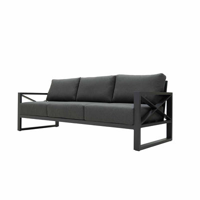 Linear 5 Seater Outdoor Aluminium Lounge