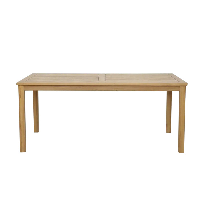 Montville Timber Outdoor Table 180 cm