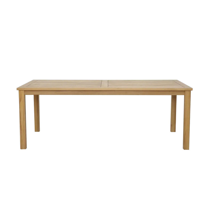 Montville Timber Outdoor Table 220 cm