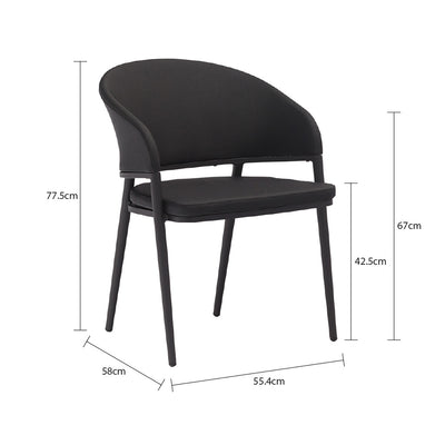 Medea Outdoor Aluminium Dining Chair