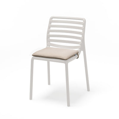 Nardi Doga Outdoor Dining Armless Chair Seat Cushion (Cushion Only)