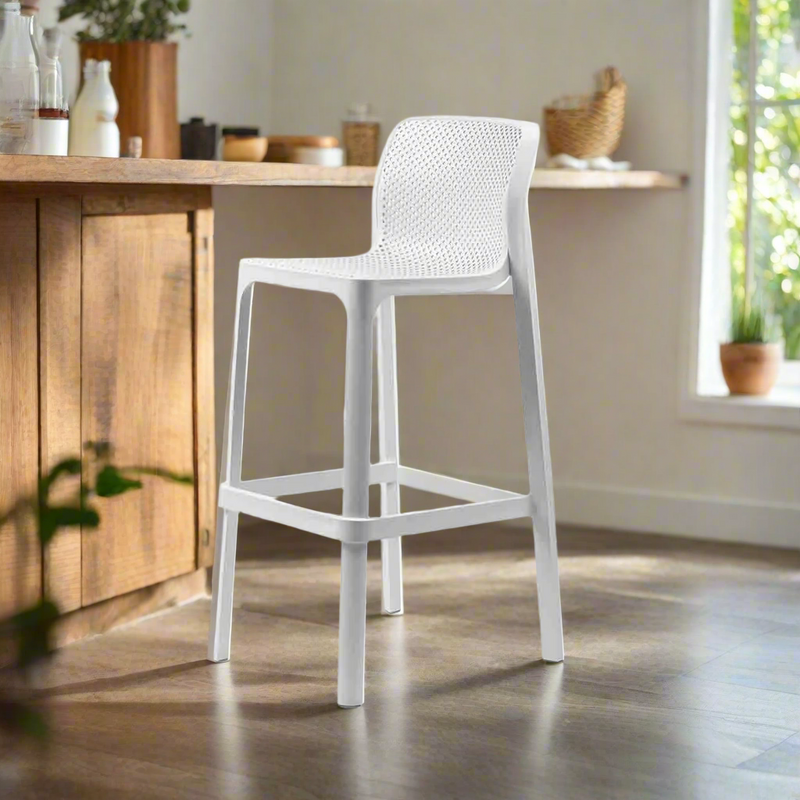 Zen Table Nardi Net Stool Outdoor Bar Setting