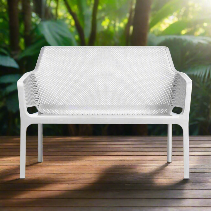 Nardi Net Outdoor Resin Bench 116 cm Remarkable Outdoor Living