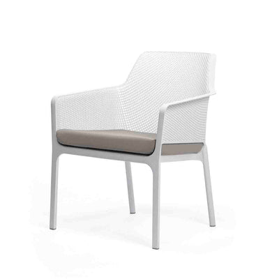 Nardi Net Relax Chair in polypropylene resin, durable and comfortable, ideal for outdoor furniture