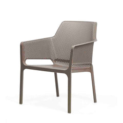 Nardi Net Relax Chair in polypropylene resin, durable and comfortable, ideal for outdoor furniture