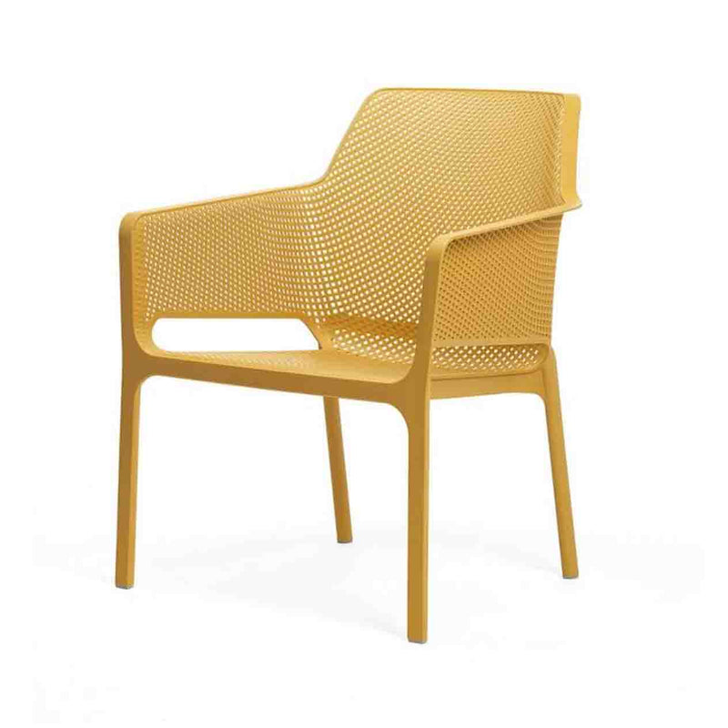 Nardi Net Relax Chair in polypropylene resin, durable and comfortable, ideal for outdoor furniture