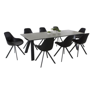Neverland Table Neverland Chair Outdoor Dining Setting 9PC