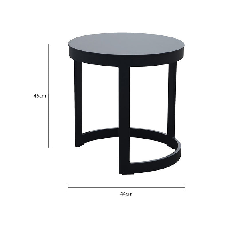 Neverland Outdoor Aluminium Round Side Table 44 cm