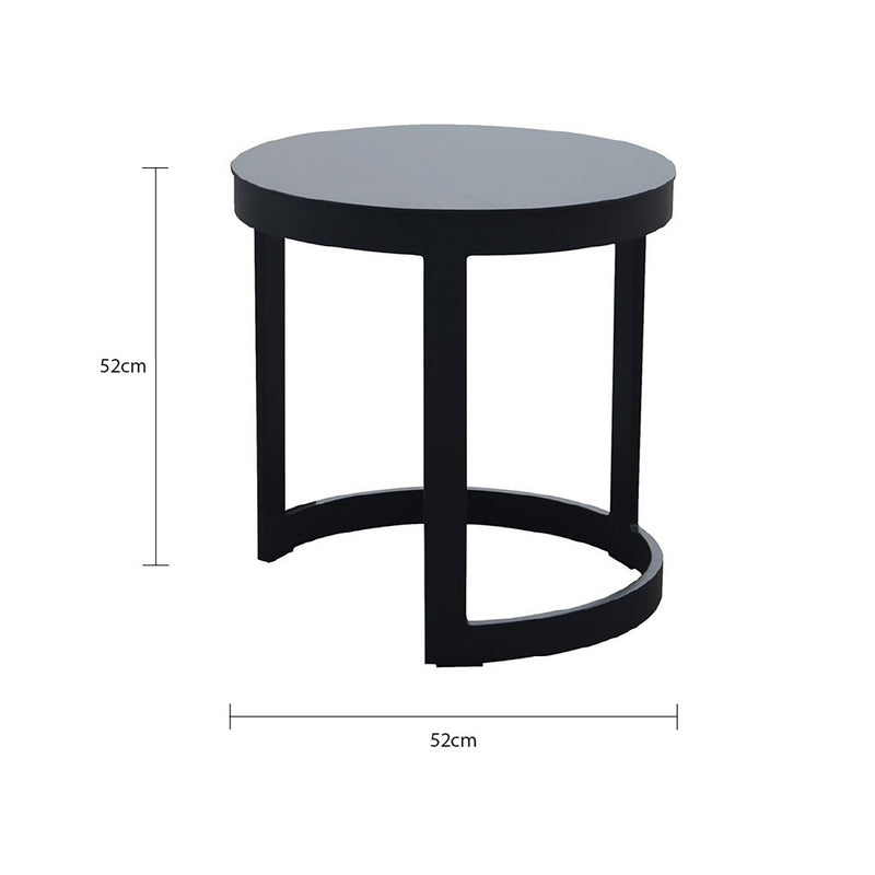Neverland Outdoor Aluminium Round Side Table 52 cm