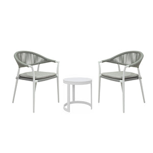 Neverland Side Table Windsor Chair Outdoor Balcony Setting