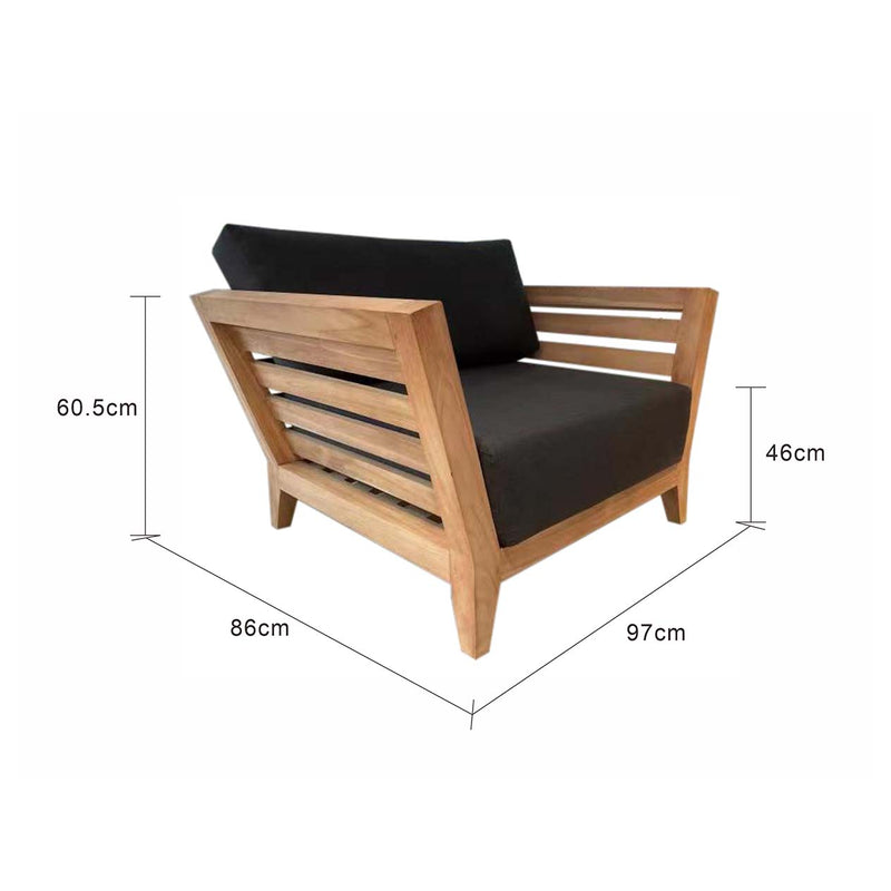 Ottawa II Outdoor Teak Armchair