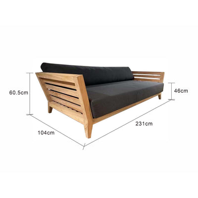 Ottawa II Outdoor Teak Daybed