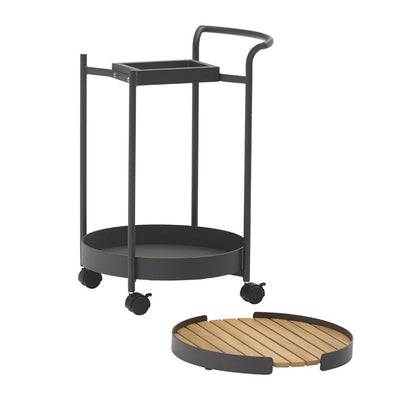Petal Trolley Outdoor Aluminium