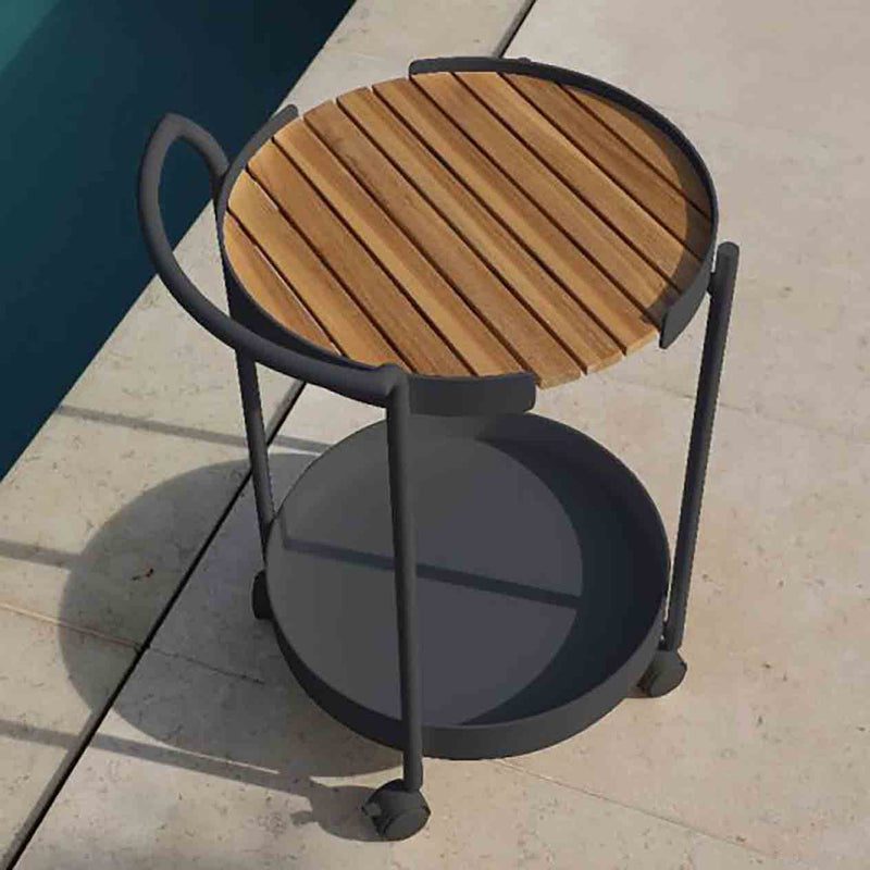 Petal Trolley Outdoor Aluminium
