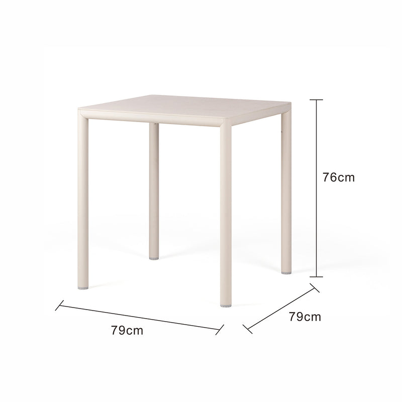 Nardi Piave Aluminium Outdoor Dining Table 79 cm
