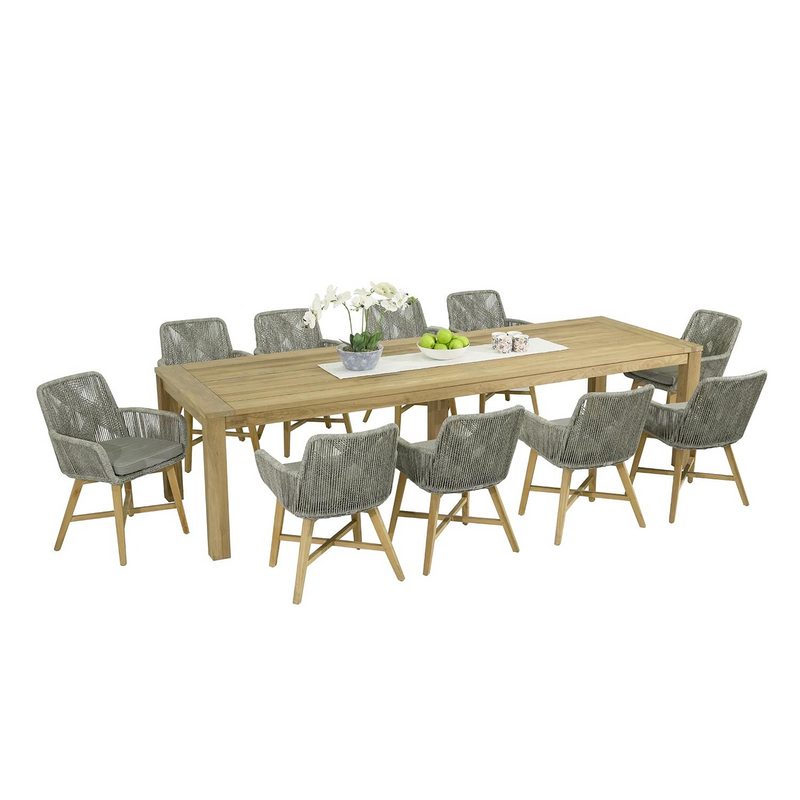 Polly 300 cm Table Armenia Chair Outdoor Dining Setting