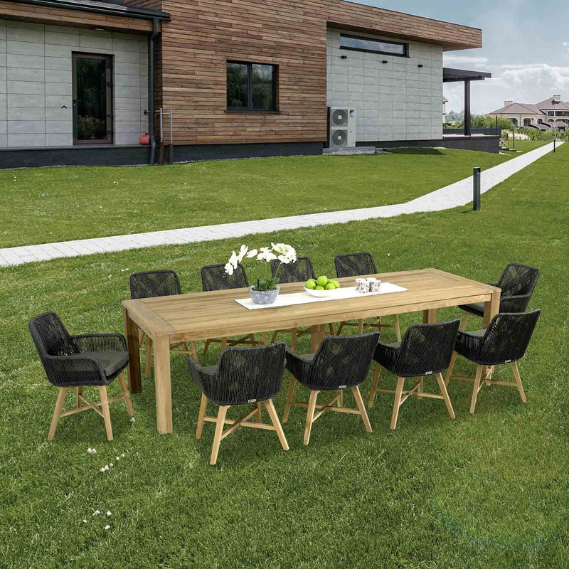 Polly 300 cm Table Armenia Chair Outdoor Dining Setting