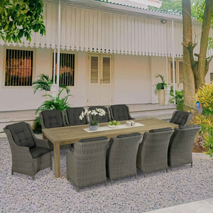 Polly 300 cm Table Darwin Chair Outdoor Dining Setting