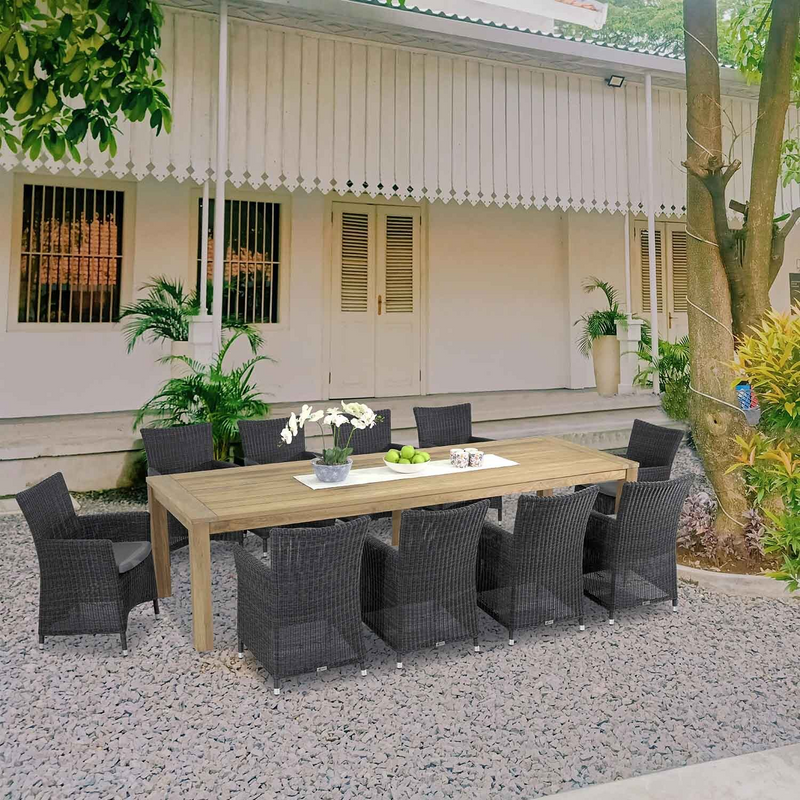 Polly 300 cm Table Liberty Chair Outdoor Dining Setting