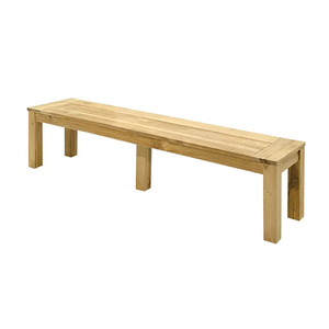 Polly Outdoor Recycled Teak Bench 170 cm