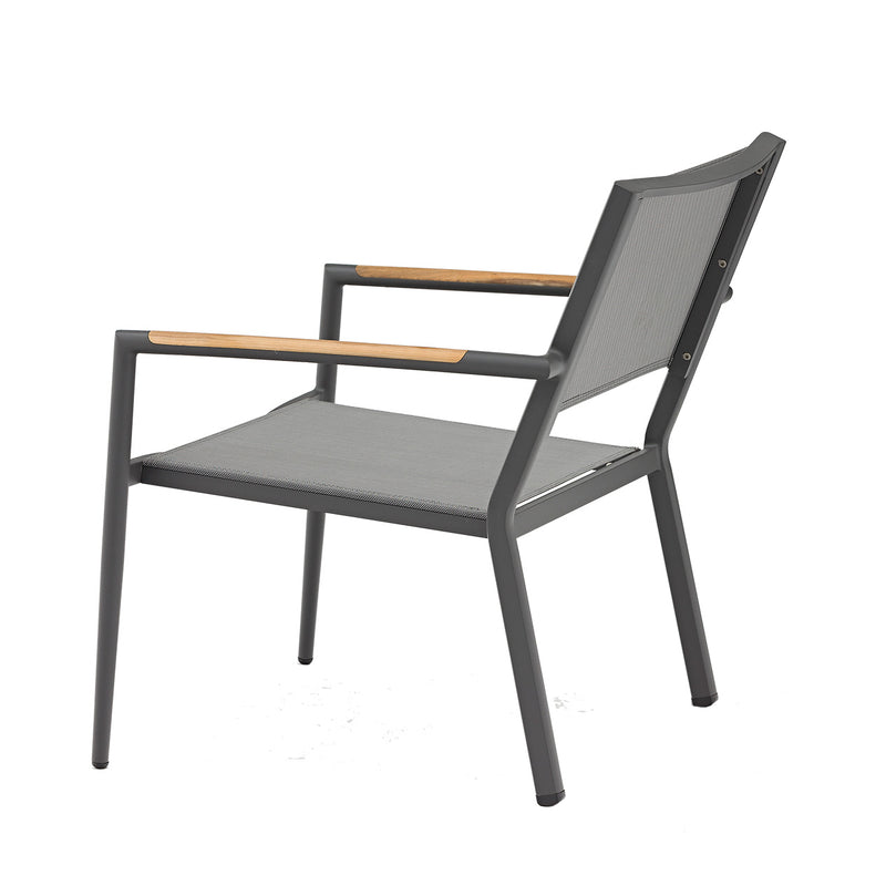 Dark grey aluminium &