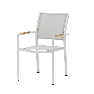 Iowa 150 cm Table Largo Chair Outdoor Dining Setting