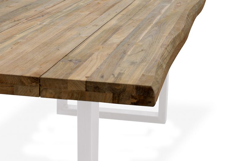[Clearance] Porto Recycled Teak Outdoor Dining Table 200 cm at Pymble (PYM)
