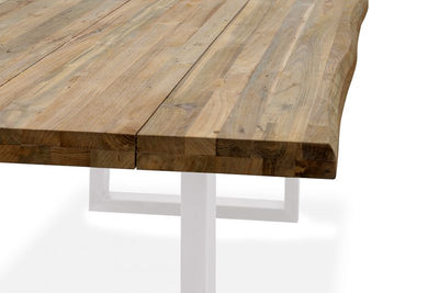 [Clearance] Porto Recycled Teak Outdoor Dining Table 200 cm at Pymble (PYM)
