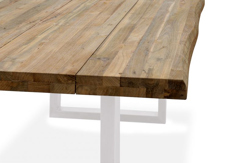 [Clearance] Porto Recycled Teak Outdoor Dining Table 200 cm at Pymble (PYM)