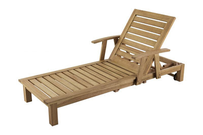 Prestige Outdoor Timber Sunlounger