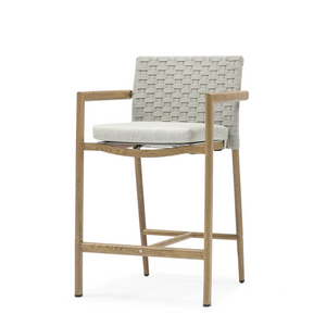 Regina Rope Outdoor Bar Stool