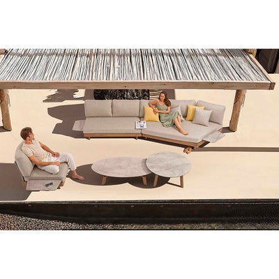 Regina 2 Seater Outdoor Aluminium Lounge