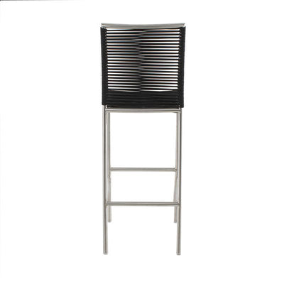 [Clearance] Rope Stainless Steel Outdoor Bar Stool at Nunawading (NWD) VIC Store Only